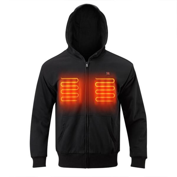 Quality Waterproof Electric Heated Jacket Men'S S-XXXL Polyester for sale