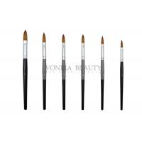 China High Class Pure Kolinsky Acrylic Nail Art Brushes For Decoration factory