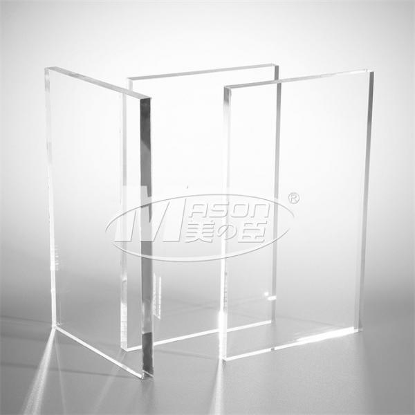 Quality 4mm 1220x2440mm Clear Acrylic Sheet High Transparent Glossy for sale
