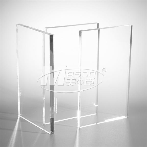 Quality 4mm 1220x2440mm Clear Acrylic Sheet High Transparent Glossy for sale