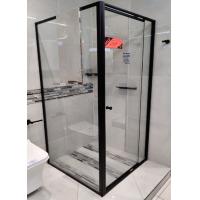 Quality Aluminum Shower Pivot Door With Return Panel 1M Width 1.9M Height for sale