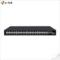 China 802.3at PoE + SFP+ L3 Managed Switch Packet Buffer Memory 131Mpps factory