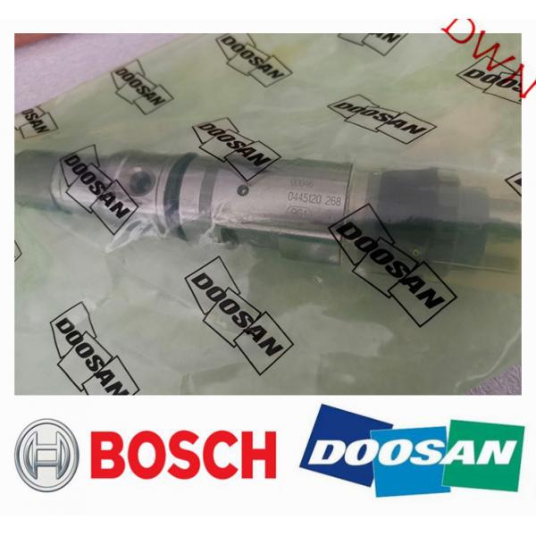 Quality BOSCH Fuel Injection Common Rail Fuel Injector 0445120268 for DAEWOO DOOSAN 0 445 120 268=65.10401.7004A=0445120080 for sale