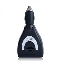 China Electric Charger Car Charger For Magnetic Wireless Car Phone Holder 75W Car Usw Power Inverters Dc12V To Ac 220V factory
