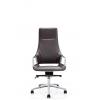 Quality Armless Swivel Executive Leather Office Chair On Wheels for sale