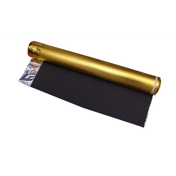 Quality 3mm Thick Acoustic Floor Underlayment Moisture Proofing Black Foam Underlay for sale