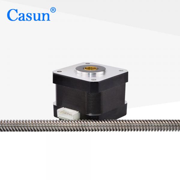 Quality 0.4A 12V Casun Nema 17 Non Captive Stepper For CNC Machine ROHS for sale