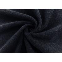 Quality 280GSM Brushed Knit Fabric 100% Nylon Knitting for Toys Accessories Black for sale