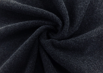 Quality 280GSM Brushed Knit Fabric 100% Nylon Knitting for Toys Accessories Black for sale