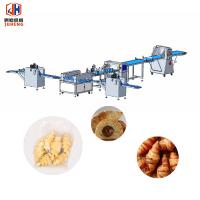China 2000 - 3000 Pcs/H Automatic Croissant Making Machine Frozen Croissant Dough Sheeter Machine factory