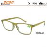 China Classic culling reading glasses with plastic frame ,plastic hinge, suitable for men and women factory