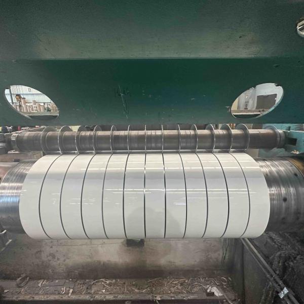 Quality Aluminum Strip white coated Coil PE coated aluminum stip used in Channel letter for sale
