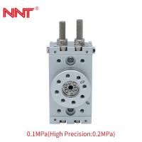 China 0.1MPa Pneumatic Clamping Cylinder ,190 Degree Rotary Rack And Pinion Rotary Actuator for sale