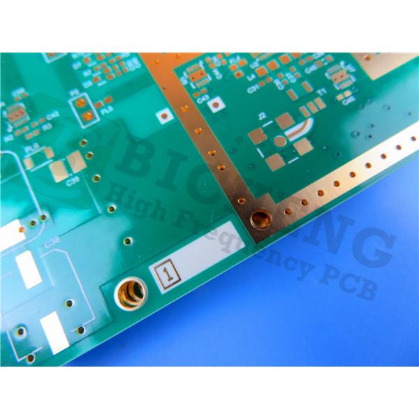 Quality RO4730G3 2 layers 0.6mm Immersion Gold PCB With Green Solder Mask for sale