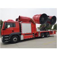 Quality 353 Kw 6×4 Drive Large-flow Air Supply & Smock Exhaust Fire Fighting Truck for sale