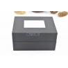 China SGS Omega Watch Box , Personalized Mens Watch Wooden Case With Multi - Material Selection factory