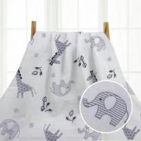 China Woven Muslin Swaddle Blankets Portable Reusable Multiple Use Spring / Autumn Used for sale