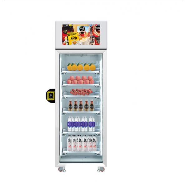 Quality Smart Fridge Sandwich Salad Fresh Food Vending Machine 607 Capacity for sale
