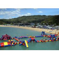 Quality Amazing Inflatable Water Park For Lake , Huge Water Park Inflatable With 0.9mm PVC for sale