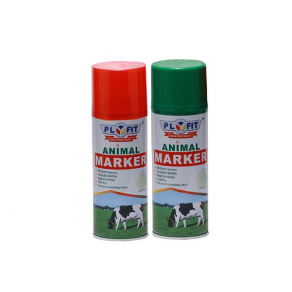 Quality Long Lasting Animal Safe Spray Paint , 400ml Aerosol Temporary Marking Paint for sale