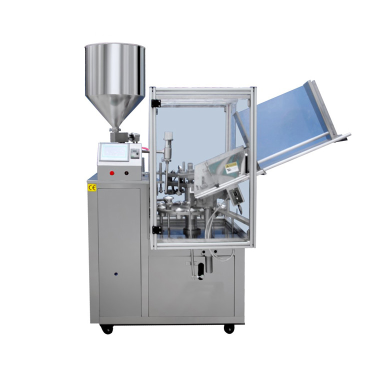 China Automatic Tube Filling And Sealing Machine Ultrasound For Cream Lotion Liquid factory