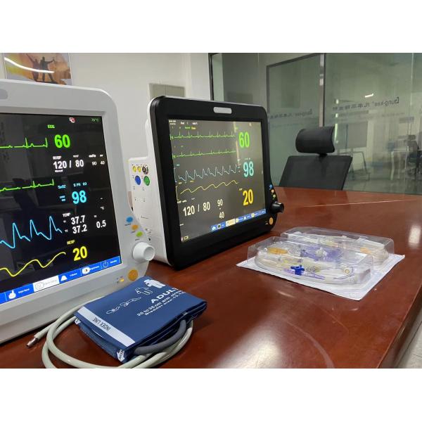 Quality Multilingual ICU Heart Machine , Automatic Vital Sign Machine With Monitoring ECG for sale