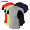 China Quick Dry Custom Rash Guard , Surf Rash Guard Plus Size Compression T Shirt factory