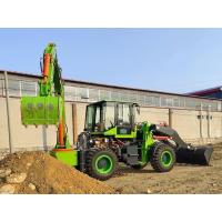 China 932 4x4 farm garden construction small tractor backhoe loader for sale factory