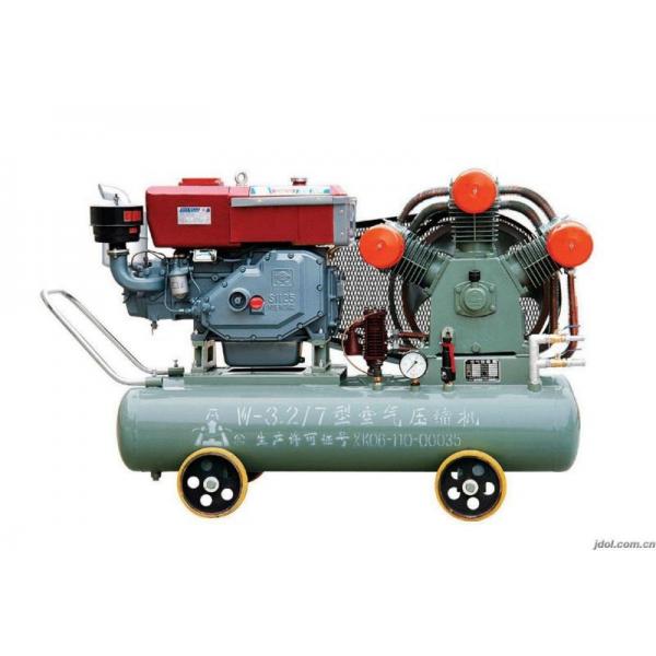 Quality Small portable mineral piston air compressor for pneumatic  tools 3.2m³  7bar for sale