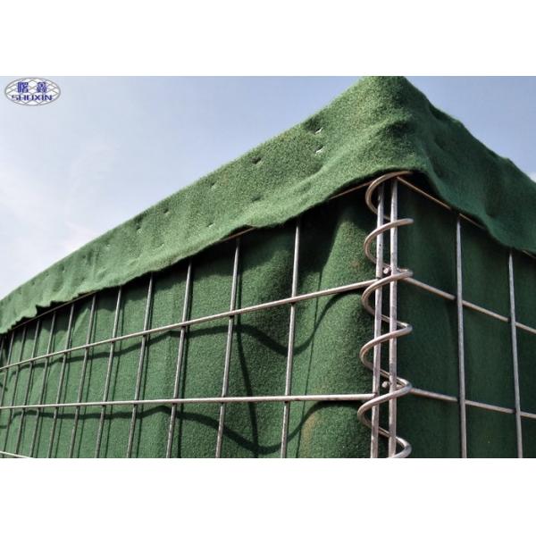 Quality Temporary High Security Military Hesco Bastion Barrier , Mesh Size  80*80mm for sale