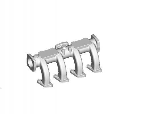 Quality Professional Intake Pipe Reusable Aluminum Casting Molds High Accuracy for sale