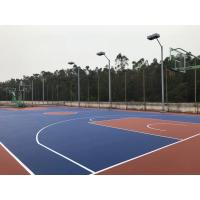 China Smooth Or Textured Surface Polyurethane Sport Flooring Class 1 Fire Resistance factory
