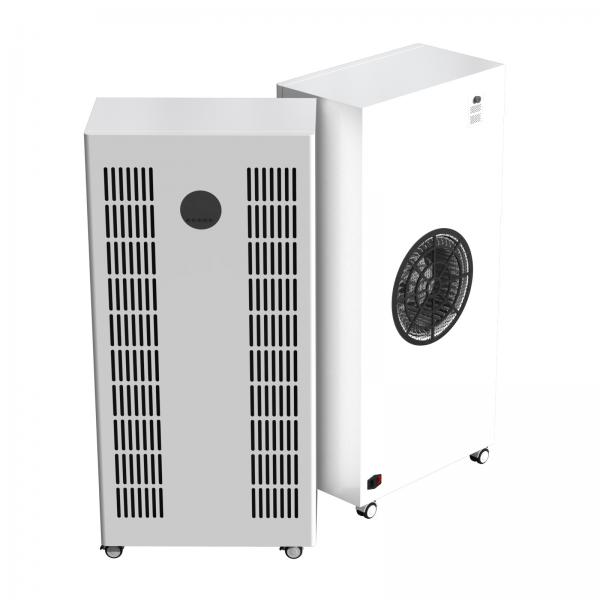 Quality 1600 square feet Odor Air Purifier White Air Cleaner For Smells HEPA Filter for sale