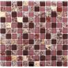China Wall Decoration Kitchen Backsplash Mosaic Tiles Square Stone Marble Stickers factory