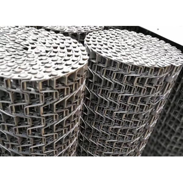 Quality 304 stainless steel Flat Wire Mesh Belt is particularly breathable for sale