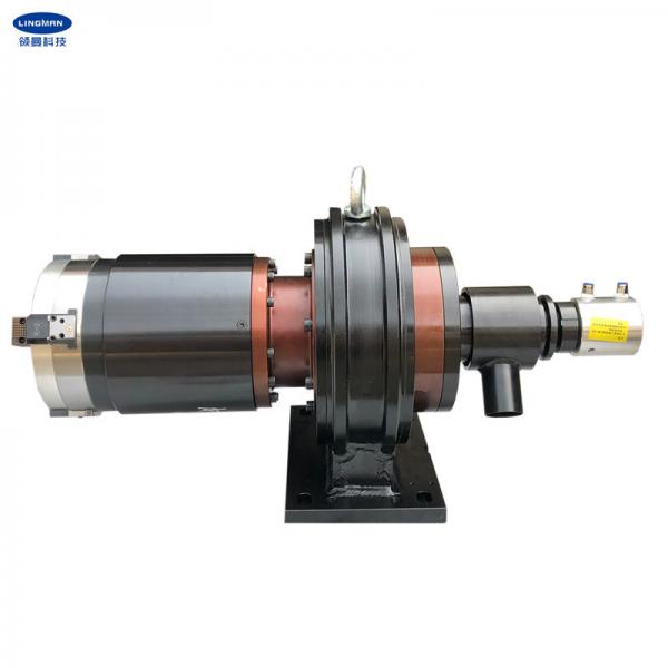 Quality 4 Jaw Solid 500rpm CNC Rotary Chuck Large Clamping Force for sale