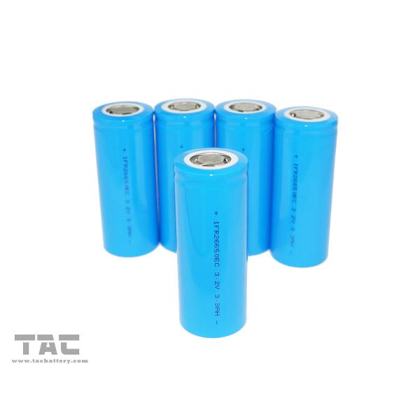 Quality Rechargeable Lithium Batteries IFR26650 3.2V 2300mAh 10C for Power Tool for sale