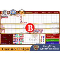 China Manufacturer Develops Genuine Baccarat Poker Table On-Site Software System for sale