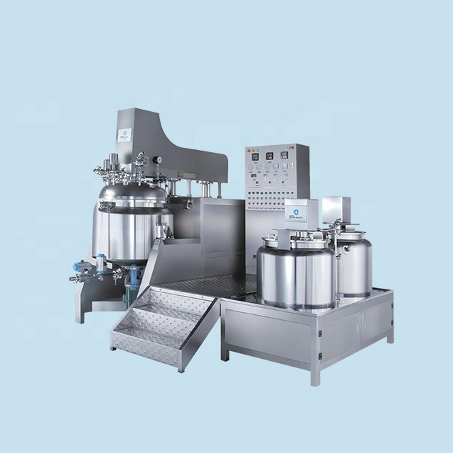 China 4500r/Min Vacuum Emulsifying Mixer Helical Ribbon Mixing factory