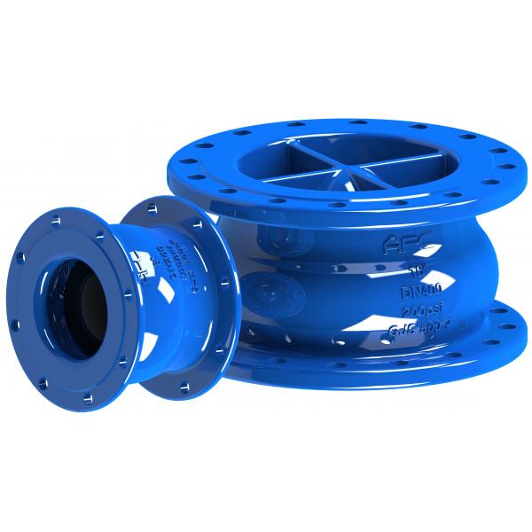 Quality Vertical / Horizontal Installation Non Slam Type Check Valve Powder Epoxy Coated Available for sale