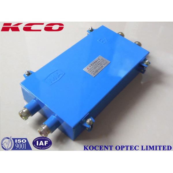 Quality 4 Cable Ports 12 Cores Mine Use Explosion Proof Fiber Optic Splice Enclosures for sale