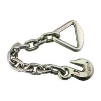 China 5/16" x 18" Heavy Duty Chain with 2" D-Ring 10000 Lbs and Grab Hook Standard Structure factory