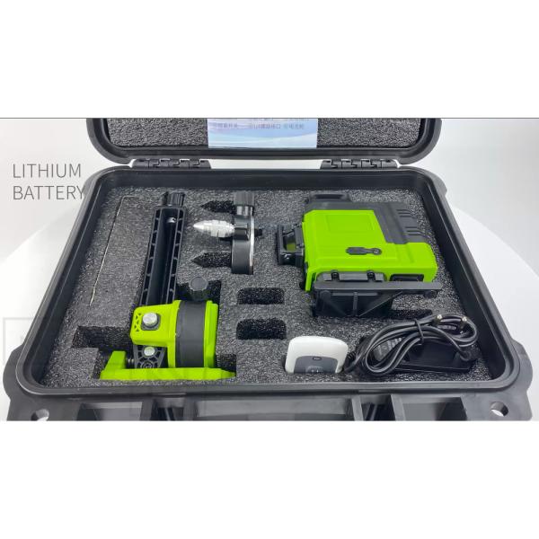 Quality 360 Rotary Vertical Horizontal Laser Level , 4D Green Beam Laser Level Self Leveling for sale