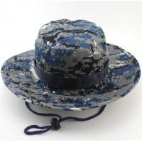 China Eco Friendly Outdoor Fisherman Hat 7cm Brim Camouflage Military Boonie Hats factory