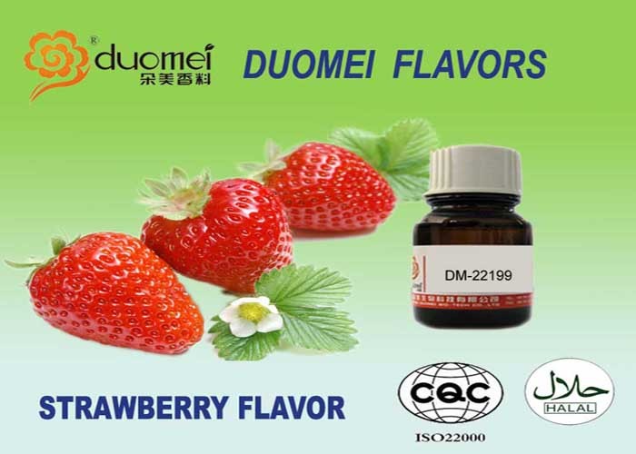 China Natural Sweet Fresh Strawberry Flavour Powder 0.01% - 0.03% Dosage factory