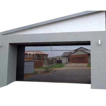 Quality 100% Transparency Clear Glass Garage Door Electric Roller Shutter for sale