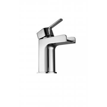 Quality 147mm Coral Basin Mixer Faucet Monobloc Contemporary T8422AW for sale