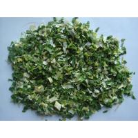 China Natural Food Grade Dehydrated Chive Flakes 5*5mm AD Chive Flakes ISO / FDA factory