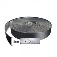 Quality Hand Bending Aluminum Trim Cap With Length 25M Brushed Gold Aluminum Tape Coil for sale