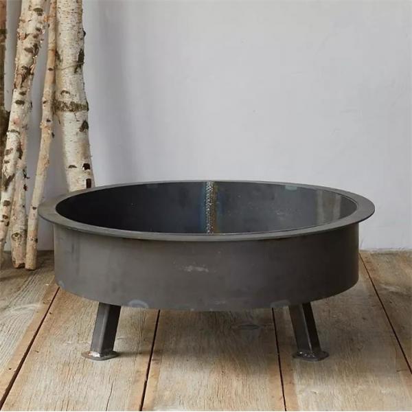 Quality Outdoor Round Courtyard Metal Heating Brazier Fire Pit Corten Steel Fire Bowl for sale